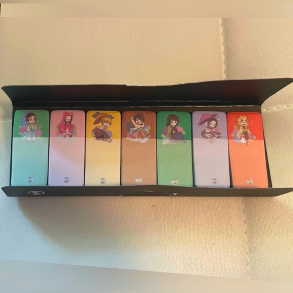 Nezuko Set (Nezuko plush; Nezuko washi tape; sticky tabs; scrunchies) - Picture 7 of 8